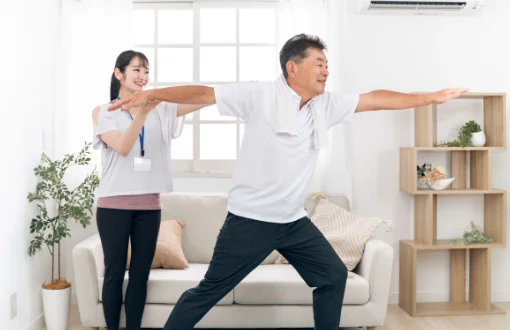 リハビリテーションの過程や効果に対する不安や疑問を抱えている。